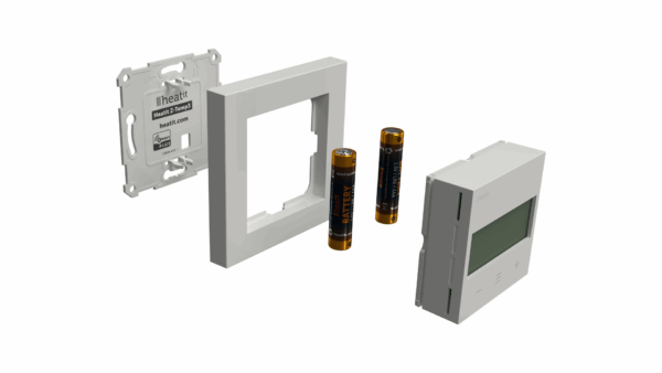 Heatit Z-Temp3 thermostat battery - white - Afbeelding 4